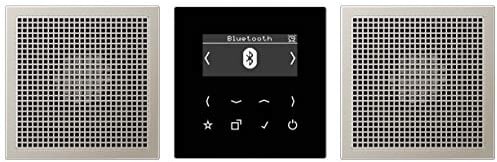 JUNG Smart Radio DAB+ mit Bluetooth - Set St DABES2BT