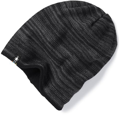 Smartwool Boundary Line Reversible Beanie Black One Size