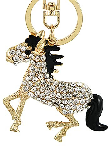 YZDKJ Fashion Wine Glass Crystal HandBag Pendant Keyrings Keychains For Car Key Rings Key Chains Holder Women (Color : YSKA601)