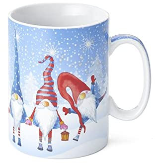 Cha Cult NEU teemando® Mega-Becher Weihnachtswichtel Porzellan 0,5 l