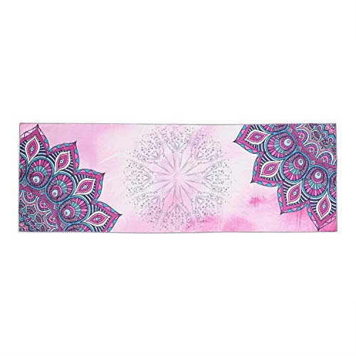Yogamatte 183 x 63cm Gymnastikmatte 2mm rutschfest Yoga Handtuch Hautfreundlich Sportmatte Umweltfreundlich Fitnessmatte Langlebig Trainingsmatte Zuhause Outdoor Trainingsgerät für Fitness Pilates