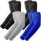 YQXCC 4 Pares Mangas del Brazo Protección UV - Cubierta de Tatuaje Mangas de Enfriamiento para Hombre Mujer Deportes Ciclismo Golf