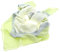 Calvin Klein Geo Minimal Scarf 130x130 Spirit Green