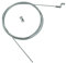 Lawn Mower Throttle Cable, Pull Control Cable Replacement, Engine Brake Wheel Drive Throttle Cable 200 cm Length-1 PC