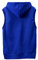 Gilet nero da uomo senza maniche con cappuccio felpa sportiva con cappuccio gilet senza maniche t-shirt in cotone con cappuccio canotte estive senza maniche cerniera slim fit felpa pullover con