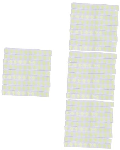 Mobestech 400piezas Adhesivos Fluorescentes Para Advertencia Nocturna Cinta Autoluminosa Para Seguridad Para Señalización y Decoración De