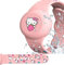 Enfants Étanche pour Bracelet Airtag: WUZUN Mignon Dessin Animé Réglable Caché pour Apple Air Tag Holder, Étui en Silicone Souple Anti-Perte GPS Tracker Strap pour Tout-Petit (Chat)