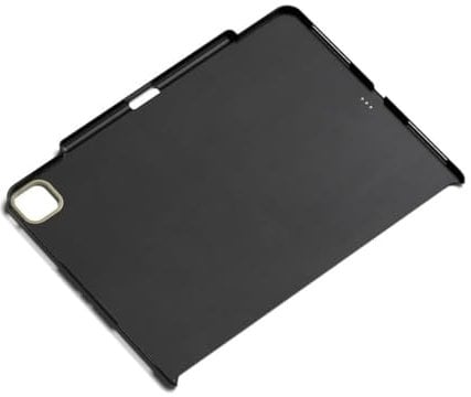 SATECHI iPad Pro Hülle 12,9 Zoll (3. Gen, 4. Gen, M1 und M2), Magnetische iPad PU-Hülle mit Ladefunktion für Apple Pencil 2, Kompatibel mit Apple Folio/Magic Keyboard, Schwarz
