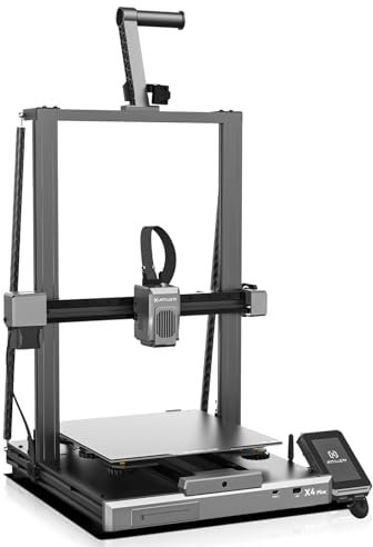 Sidewinder X4 Plus 500mm/s Hochgeschwindigkeits-FDM 3D-Drucker mit 300x300x400mm Druckbereich X Y-Achse Alle Metall-Linearschiene und Direktextruder Unterstützung Klipper Firmware Auto-Nivellierung