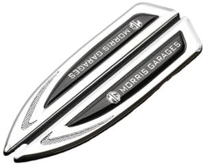 GTFRFD 3D Metall Embleme für MG3 MG4 EV MG5 MG6 MG HS MG Marvel R MG ZS Auto Chrom Emblem Aufkleber Körper Logo Buchstaben Sticker Zeichen Styling Zubehör Abzeichen,A