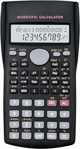 scientific calculator for secondary school 12 Digit Double Line Display mathematical calculator with 240 functions suitable for Secondary School Students, Teachers and Business Use