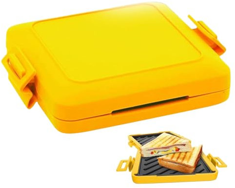 Tostadora para m-icroondas, máquina para hacer envolturas Cri-mpit, tostadora para sándwiches, tostadora para -croondas M-icro Munchy, tostadora con banda de silicona ajustable