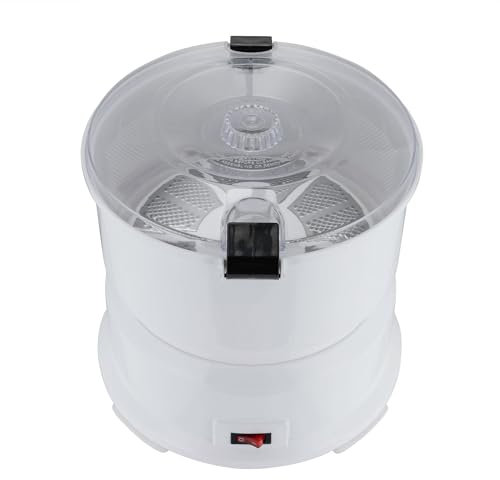 Kartoffelschälmaschine, 85W Elektrischer Kartoffelschäler mit Salatschleuder, 0,8kg Kapazität
