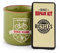 Bike Lover Gift Set - Enamel Coffee Mug with Bicycle Design & Portable Bike Repair Kit - Birthday Gift Idea for Men, Husband, Grandad and Cycling Enthusiasts