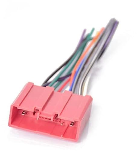 QASULER Autoradio-Audio-Kabelbaum-Adapter, for Mazda, 2 3 5 6 RX-8 CX-7 CX-9 CX5 MPV Miata MX5 CD-Player installieren Stereo Autoradio-Verlängerungskabel
