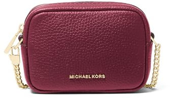 Michael Kors Bryant Bag Charm Schlüsselanhänger, Maulbeere