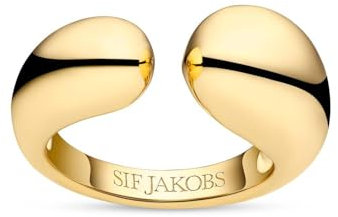 Sif Jakobs Jewellery Damen-Damenring 925er Silber 54, Gold 32030264