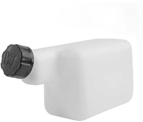MBdzA Depósito de Aceite de 1 l for Mezclar Aceite de Gasolina, 2 Tiempos, Apto for motosierras, cortacéspedes, desbrozadoras y Accesorios de jardín.