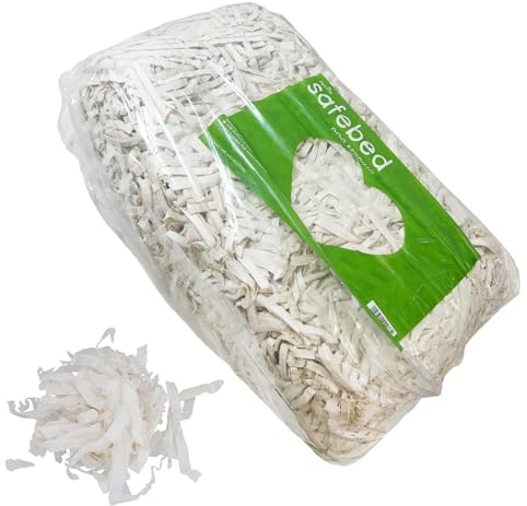 10kg Safe bed Dog Puppy Bedding Natural White Paper Wool for Kennel & Crate