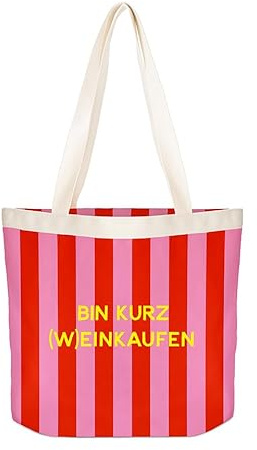 Grafik Werkstatt Canvas-Shopper Damen|Tasche | Shopping-Bag | Canvas | Bin kurz (W) einkaufen
