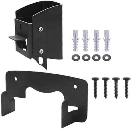 Moliuoly Heavy Duty Steel Wheelbarrow Wall Bracket - Compatible with Most Standard Models - for ideal for Space Saving Storage in Garage or Workshop