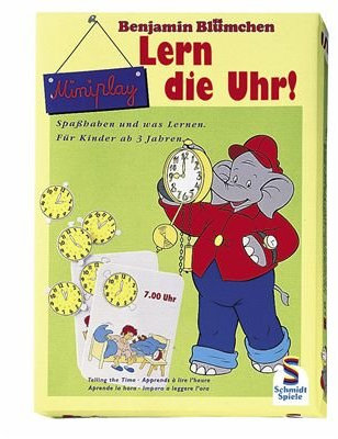 Schmidt Spiele - Benjamin Blümchen, Lern die Uhr!