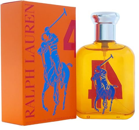 Ralph Lauren Big Pony Collection No. 4 - Orange Eau de Toilette 75 ml, 1er Pack (1 x 75 ml)