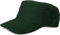 styleBREAKER Unisex Military Cap aus Baumwoll-Canvas | Army Cap mit gebogenem Schirm | verstellbare Schirmmütze für Damen und Herren, Farbe:Dunkelgrün