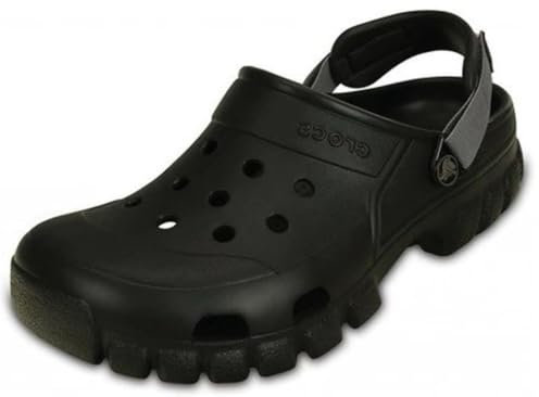 Crocs Unisex Erwachsene Offroad Sport Clog Clog, Black/Graphite, 43/44 EU