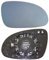 Taros Trade 57-0361-R-51393, Cristal de Retrovisor Calefactable Lado Derecha, Azul