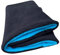 Wollhuhn Warmer Jungen/Mädchen UNSER WÄRMSTER Winter Loop/Schlauchschal/Schlupfschal Zwei Lagen Fleece (Schwarz/Türkis)
