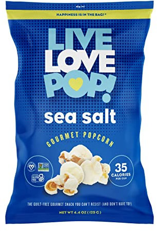 Live Love Pop Meersalz-Popcorn, 125 ml