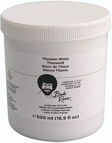Bob Ross 750096210 Bob Rose Titan Weiß, 500 ml (Pack of 1), 500 milliliter