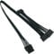 COMeap Cooler Master Modulares Netzteil, 5-polig auf 3 x 15-polige SATA-Festplatte, Adapterkabel für BTC Mining Riser Card 50 cm