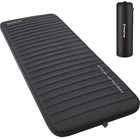 KingCamp Luftbett Premium Single Isomatte Selbstaufblasend Camping Bett 7,5 cm