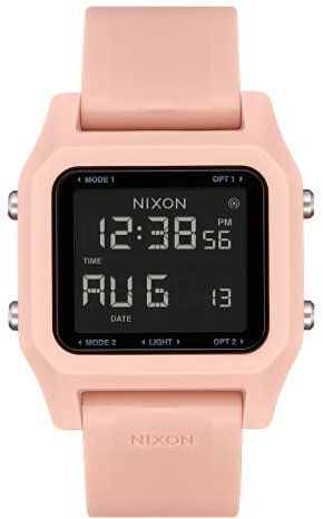 Nixon Hommes Numérique Quartz Montre avec Bracelet en Silicone A1309-220-00