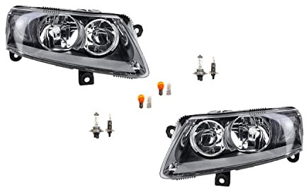 Johns, passend für Audi A6 Scheinwerfer (4F) 05/04-09/08 + Leuchtmit. Set links, rechts