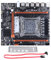 Placa Base para Computadora X99H, 4 DDR4 DIMM LGa 2011 3 la Placa Base para Juegos Admite CPU Tipo E5 V3, V4, I7 58xx, 68xx Series, 2 SATA2.0, 1 SATA3.0, 2 USB3.0, 6 USB2.0, Interfaz de Mouse de Tecla