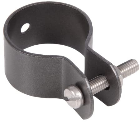 Alberts 655327 Schelle für Streben | verzinkt, anthrazit-metallic kunststoffbeschichtet | Schellen-Ø 48 mm