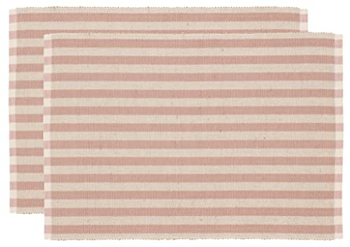 Södahl Statement Stripe Tischset 33 x 48 cm 2 Stck. Rose