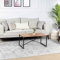 Livabliss Marrakech Vintage Teppich - Orientalischer Wohnzimmer Teppich 140x200 cm, Grau und Creme
