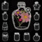 40 Stück 10 Muster Transparentes Lesezeichen Getrocknete Blumen Bookmark DIY Geschenke Hausgemachte Trockenblumen Glaswaren Aufkleber Klare Florale Lesezeichen Basteln für Kinder Schule Buch