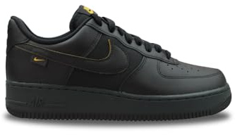 Nike FZ4617-001 Nike Air Force 1 '07 Herren Black/University Gold-DK Smoke Grey EU 44.5