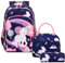 Grundschule Kinderucksack Einhorn Rucksäcke für Mädchen Schulranzen Rucksack Kinder Mädchen Schultaschen 3 TLG. Sets für Schule 1-3 Klasse,Reisen Wandern