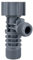 T-Verbindungsstück, T-Ventil, 2,2 cm WC-T-Adapter, T-Anschluss, Bidetsitz-Einlass-Wasserarmatur für A, C, S Bidet-Modelle, A2, A100, C100, K300