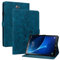 Rosbtib Custodia Cover per Samsung Galaxy Tab A 10,1 Pollici 2016 SM-T580/ T585, Slim Fit Folio Pieghevole Cover Protettiva con Slot per schede Chiusura Magnetica Cover Galaxy Tab A6, Gigli azzurri
