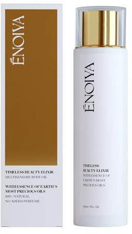 Hochwertiges Anti-Aging-Körperöl 150 ml – Regeneriert und spendet der Epidermis intensive Feuchtigkeit – Bekämpft die Zeichen der Hautalterung – 100% natürlich – Intensiv-Wirkformel
