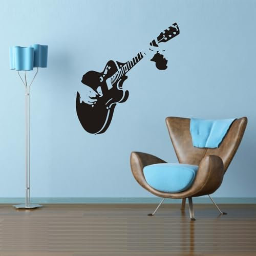 astylishome Wall Decal Peel and Stick Removable and Waterproof Sticker Home Decoration Self Adhesive Wallpaper for Bedroom Living Room Office Decor Black 0718