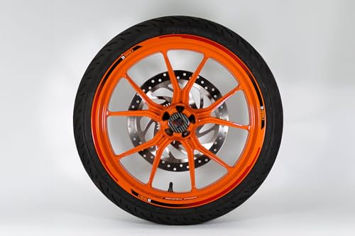 Felgenrand Aufkleber COPRICERCHI MOTO COMPATIBILE PER KTM 990 Duke X710151VA