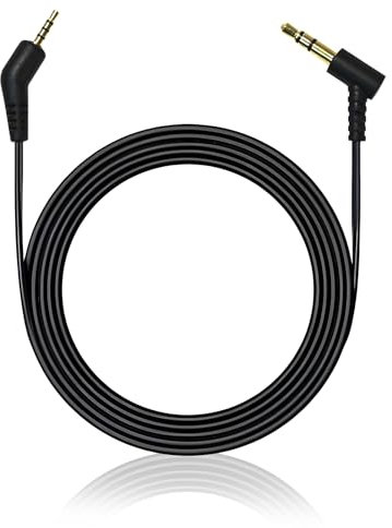 Auriculares 3 5 mm Jack Cable de audio universal 1,5 m 2,5 mm a conector jack de 3,5 mm compatible con Bose Qc45/35/25, serie Akg Y, conectores chapados en oro Samsung Cable de repuesto de alta